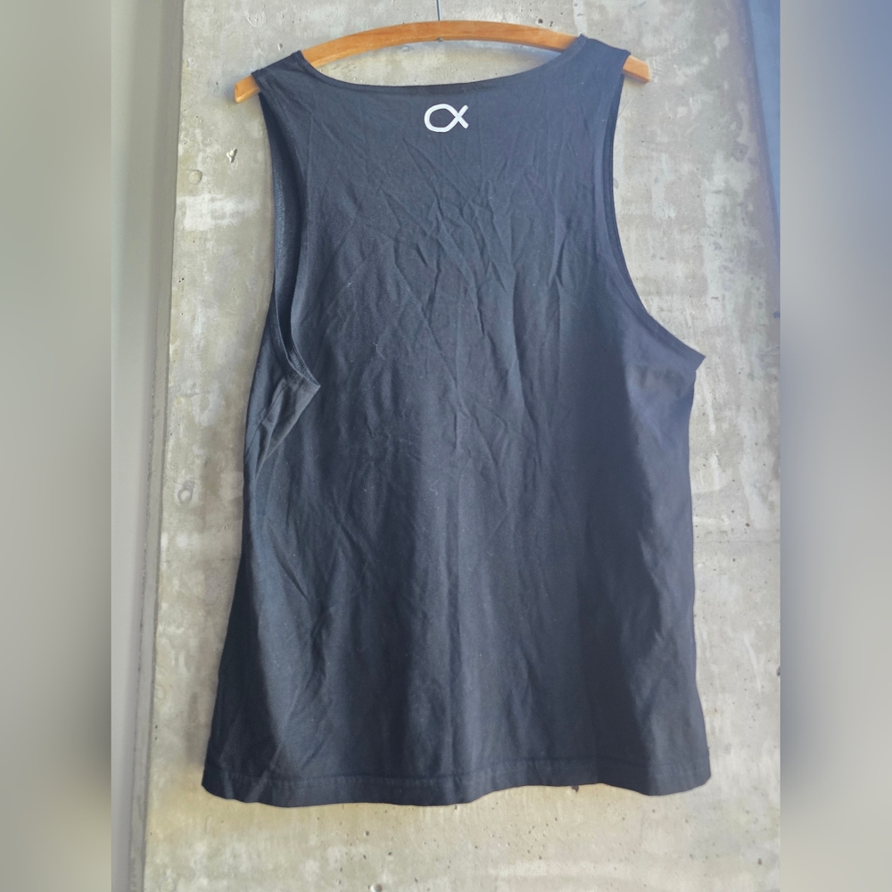 ELIA Beachwear tank top dark grey size M